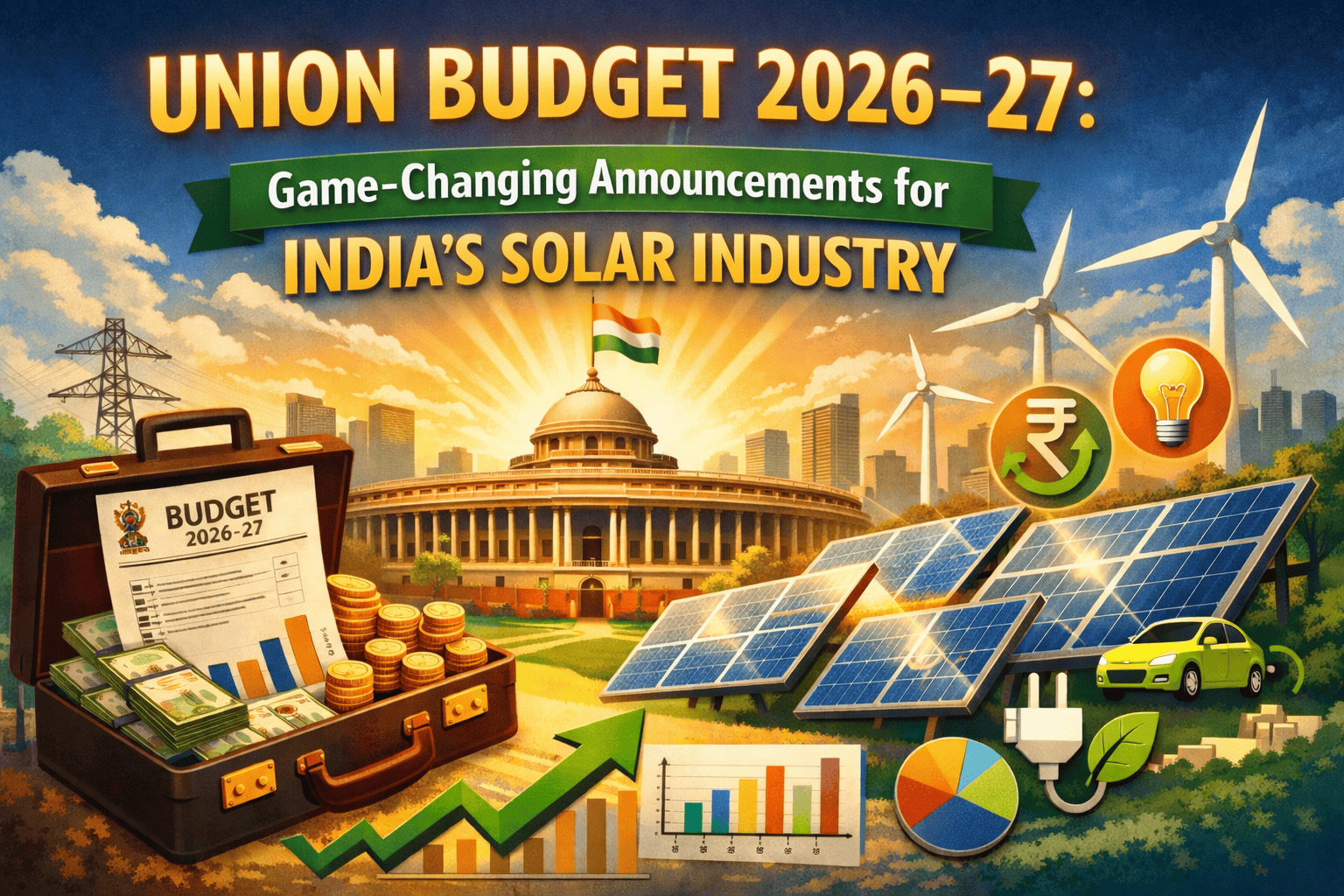 Union Budget 2026–27: Game-Changing Announcements for India’s Solar ...
